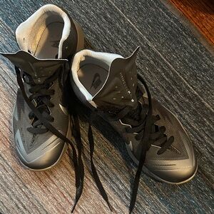 Black and Gray Hyperquickness Nikes